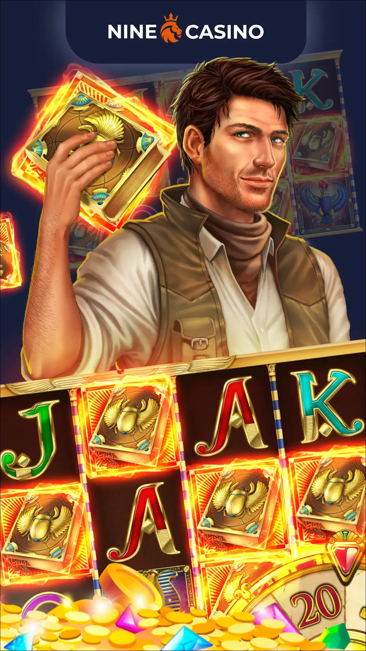 Ninecasino app screenshot